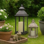 Dekorative Elemente für den Garten
