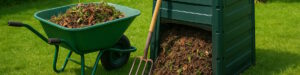 Kompostierung und Abfälle im Garten
